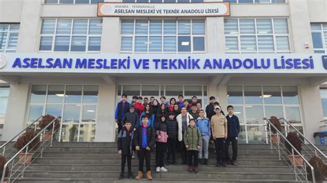 ASELSAN Mesleki ve Teknik Anadolu Lisesi Tanıtım Gezisi Şehit Hamza