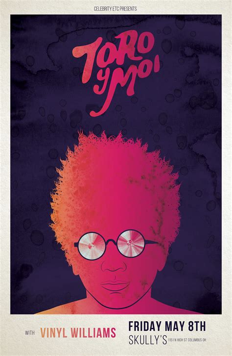 Toro Y Moi Concert Poster on Behance