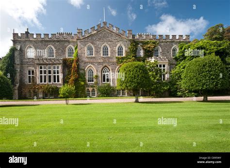 Hartland Abbey, Devon Stock Photo - Alamy