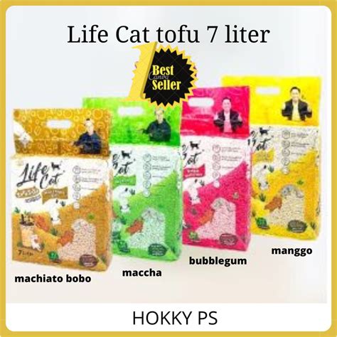 Jual LIFE CAT Tofu Soya Pasir Kucing 7 Lt Cat Litter Tofu Soya Sand 7lt