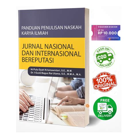 Jual Buku Panduan Penulisan Naskah Karya Ilmiah Jurnal Nasional