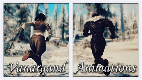 Skyrim Sele Vanargand Animations Idle Walk And Run 12 Sprint