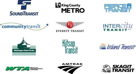 Puget Sound Transit Agencies Logos Logos For Sound Transi Flickr