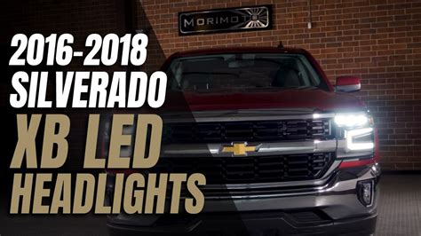 16 18 Chevrolet Silverado Xb Led Headlights By Morimoto Youtube