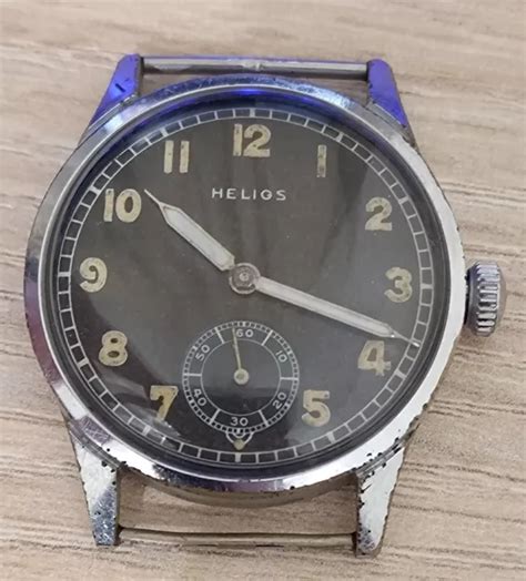 Reloj De Pulsera Helios Dh Segunda Guerra Mundial Ww Eur