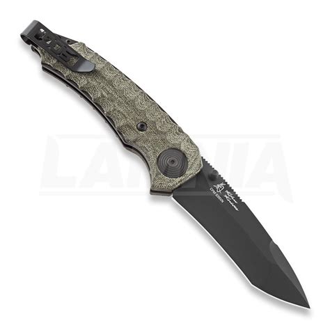 มีดพับ Sog Kiku S35vn ดำ Sog Ku 3004 Lamnia