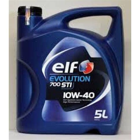 Моторное масло ELF Evolution 700 STI 10W/40 полусинтетика ...