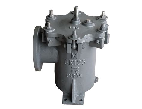 JIS F7121 LB TYPE CAST IRON SHIPBUILDING CAN WATER FILTER STRAINER