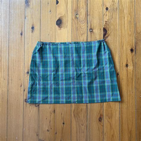 The Tiny Weeniest Cutest Tartan Mini Skirt I Mean Depop