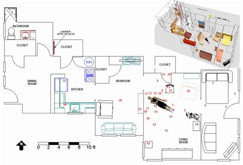 Crime Scene Sketch Examples at PaintingValley.com | Explore collection ...