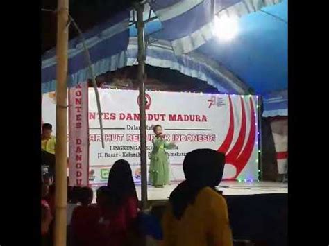 Kontes Dangdut Madura Hut Ri Ke Di Jln Basar Kel Bugih