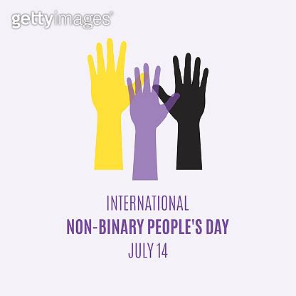 International Non Binary People s Day vector 이미지 1316591785 게티이미지뱅크