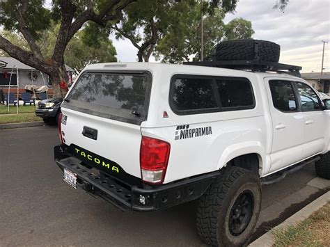 Leer Camper Shell Shortbed White So Cal Tacoma World