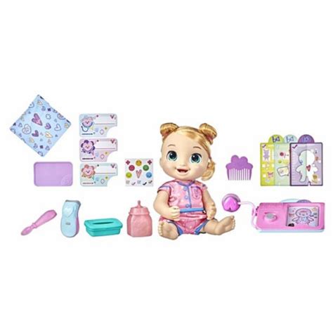 Hasbro F X Baby Alive Lulu Achoo Doll Bonus Pack Blonde Hair