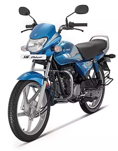 Hero Hf Deluxe Bs6 Self Start Alloy Wheel Techno Blue On Emi Bajaj Mall