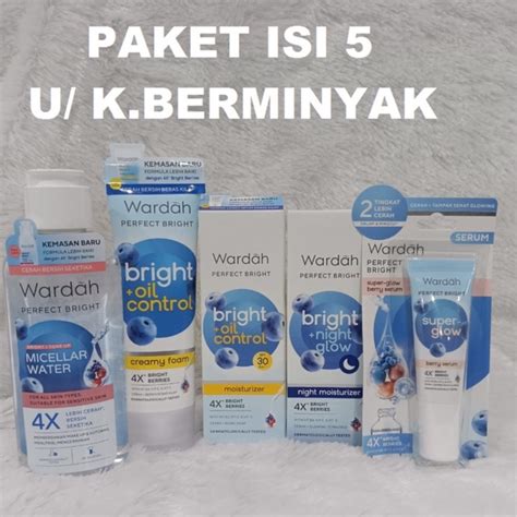 Jual Wardah Paket Perfect Bright Lengkap Shopee Indonesia