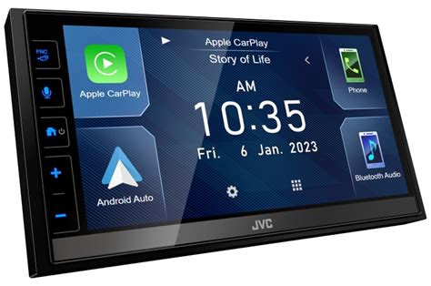 Jvc Kw M Bw Wireless Android Auto Carplay Mechless Short Chassis Av