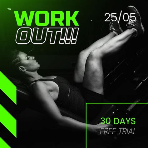 Premium Psd Gym Motivation Poster Design Psd