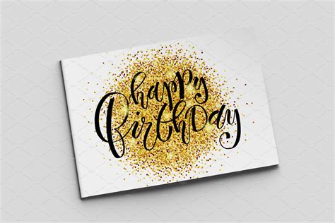 Happy Birthday Card Template | Card Templates ~ Creative Market