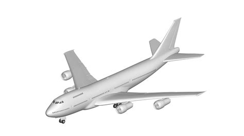 3d File Boeing 747 8 🛩️ ・3d Printer Model To Download・cults