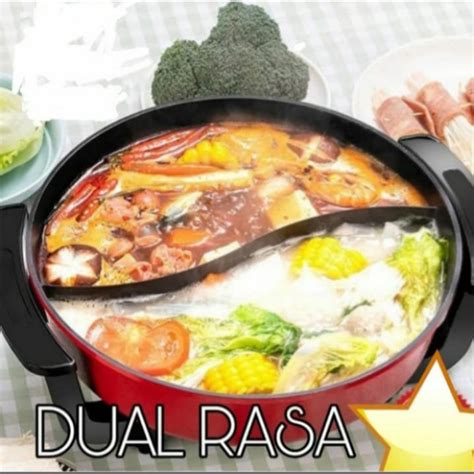 Jual COD Shabu Steamboat Suki Pan Electric YC Panci Shabu Hot Pot Electric Panci