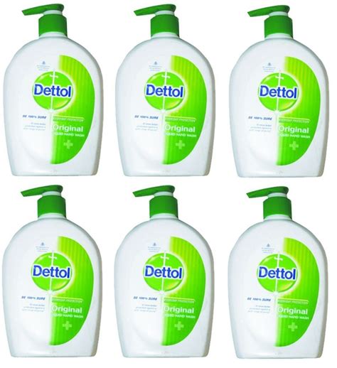 Dettol 200ml X 3 Original Liquid Handwash Soap For Daily Germs Cleaning