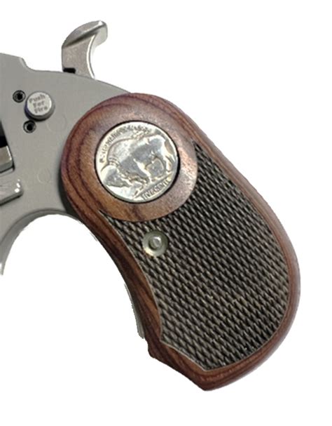 Bond Arms Derringer Grips Rosewood Buffalo Nickel B22 Stinger