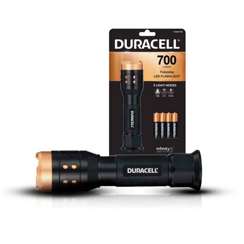 Latarka ręczna zoom LED Duracell 700lm 7128DF700SE 7128 DF700SE