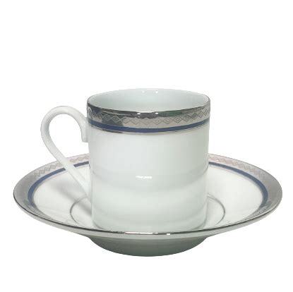 Azurea Tasse et soucoupe café 0 10 litre