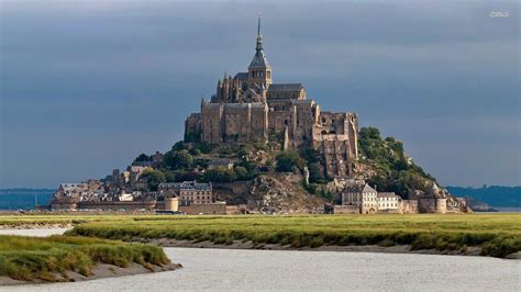 le, Mont, Saint michel, Castle, French, France, Saint, Michel ...