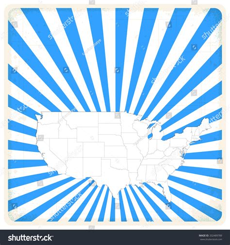 United States America Map Background Vector Stock Vector (Royalty Free ...