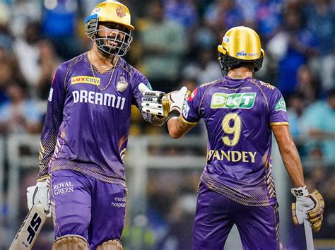 Mi Vs Kkr Ipl Manish Pandey Venkatesh Iyer Heroics Lift Kolkata