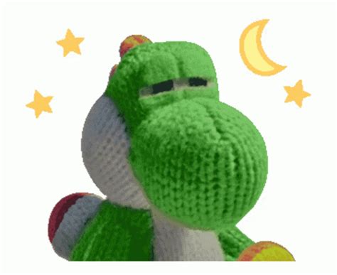 Night Night Good Night Sticker – Night Night Good Night Yoshi Sleep ...