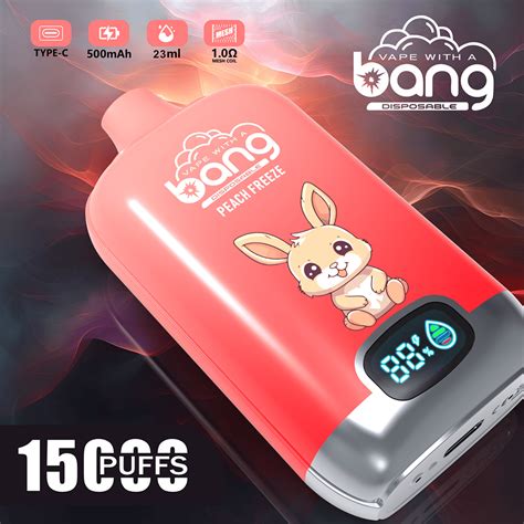 Bang Digital Box K Puffs Kit Desechable Rpm Vape