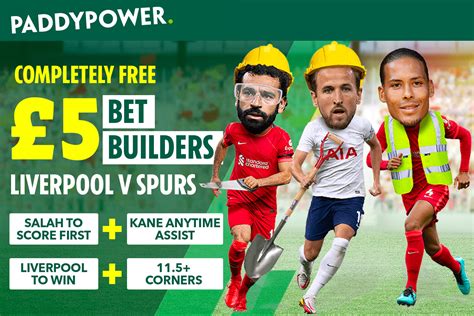 Liverpool Vs Tottenham Betting Offer Get £5 Free Bet Builder On