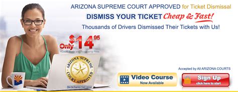 Arizona Defensive Driving, Dismiss Ticket | Cheap Easy Fast