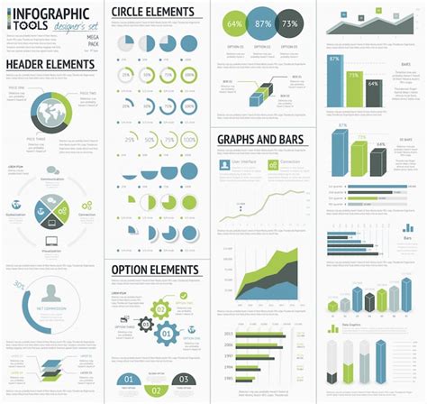 Premium Vector | Information graphics to visualize corporate data ...