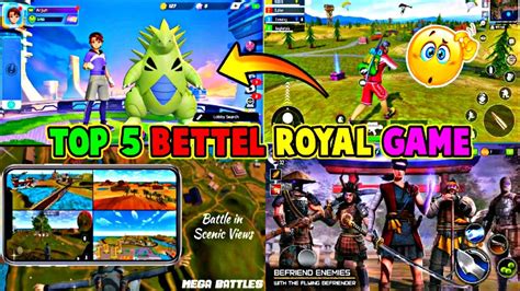 Top New Battle Royale Games For Android In Best Battle Royale