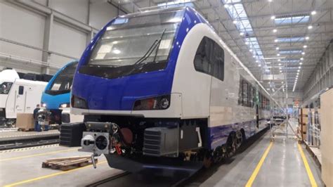 Stadler Assembles First Flirt Train For Pkp Intercity International