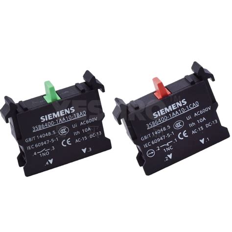 SIEMENS 3SB6 series contact module – SIGMISO