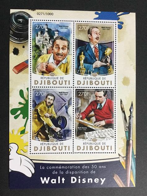 My Disney Stamp Happy Th Birthday To Walt Disney