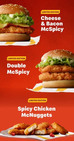 News Mcdonalds Brings Back Spicy Mcnuggets Cheese And Bacon Mcspicy