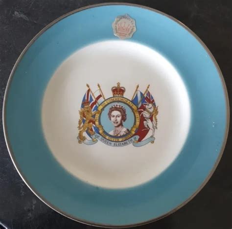 Commemorative Queen Elizabeth Ii Silver Jubilee Plate Prince William