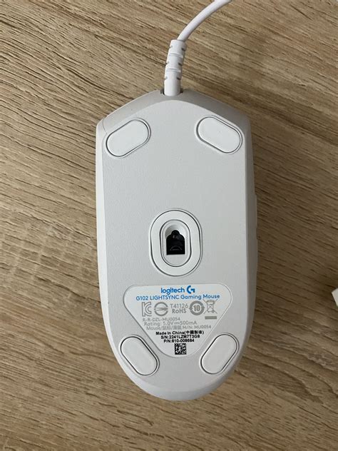 Мышь Logitech G102 LightSync Gaming Mouse White (910-005809) — купить ...