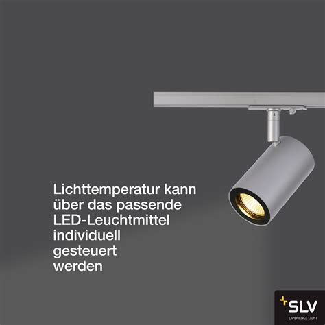 Slv Enola B Track Spot Qpar Silbergrau W Inkl P Adapter