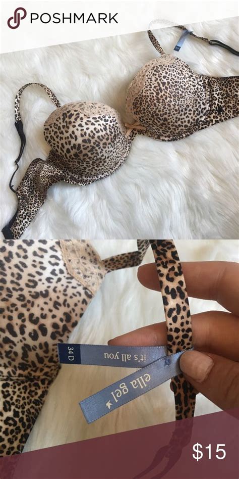 Cheetah Print Aerie 34d Push Up Bra Cheetah Print Push Up Bra Bra