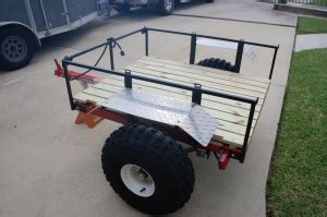 Homemade ATV Trailer - HomemadeTools.net