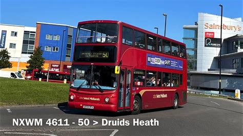 NXWM 4611 Dennis Trident ZF 3 BX54DFA YouTube