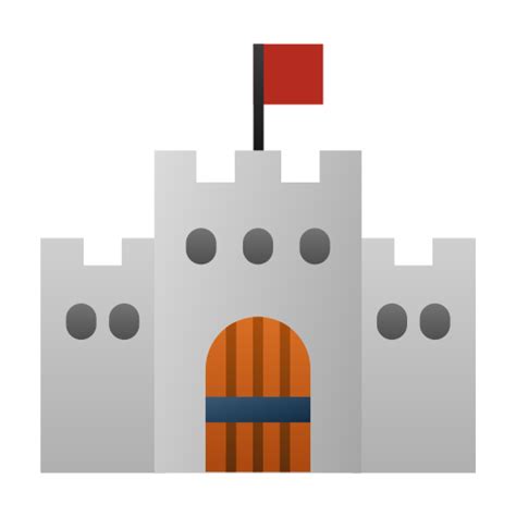 Castle Generic Flat Gradient icon