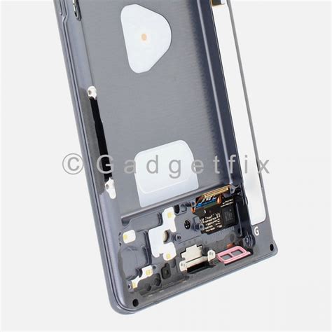 Gray OLED Display LCD Touch Screen Digitizer Frame For Samsung Galaxy